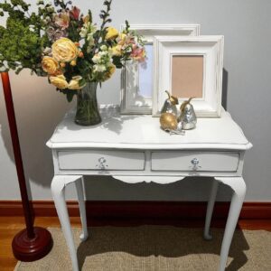 Antique vintage French style entryway table