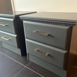 Refurbished bedside tables